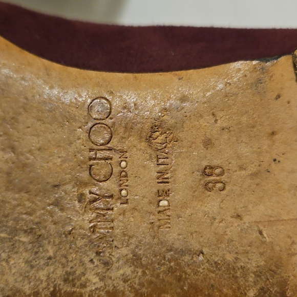 Jimmy Choo Suede Alina Flat EU 38 - Picture 9 of 9